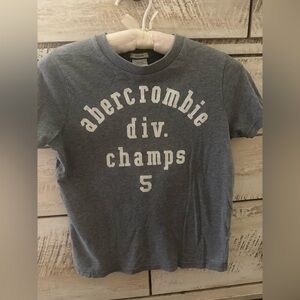 Abercrombie Kids Gray Graphic Tee
